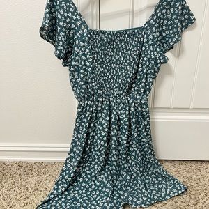 Light green Sienna Sky floral dress